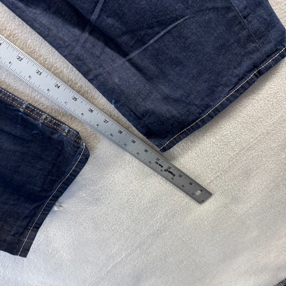 Diesel Jeans men's 36 Fits 37x31 Blue Larkee Straight Faded Regular Vintage y2k - Picture 3 of 7